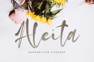 Aleita: A Handwritten Font for Personalized Design