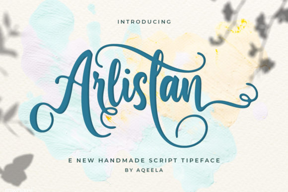 Arlistan: A Font That Speaks in Swashes