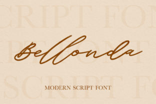 Bellonda: A Modern Font with Real-Handwriting Charm