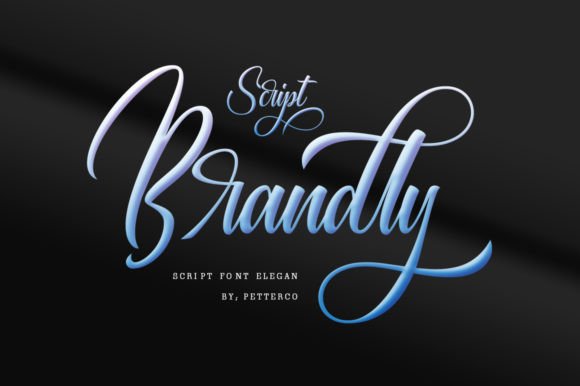 Brandly: A Modern Script Font for Standout Design