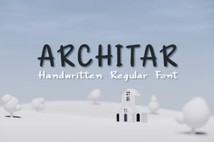 Discover Architar: A Unique Handwritten Font with Thick Lines