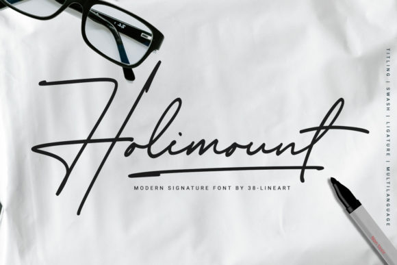 Discover the Charm of Holimount: A Handwritten Font with Heart