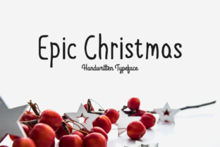 Epic Christmas Font: A Holiday Touch for Every Project