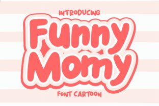 Funny Momy: A Cheerful Slab Serif Font That Elevates Your Design