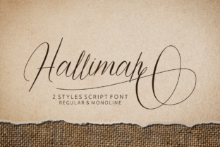 Hallimah: A Beautiful Font Duo with Unique Style and Flow
