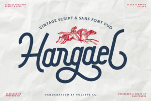 Hargael Duo: A Stunning Font Duo for Modern Creativity