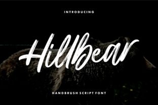 Hillbear Script Font: A Touch of Elegance for Your Design Projects