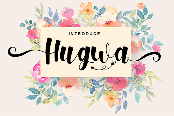 Hugwa: A Handwritten Font That Adds Warmth and Character to Your Designs
