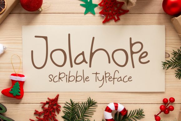 Jolahope: A Sweet and Simple Script Font for Creative Expression