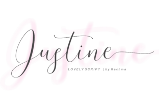 Justine: A Script Font with Romantic Flair