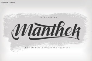Manthek: A Font That Honors Tradition, Elevates Design