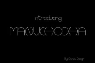 Manukhodia: A Font for the Future