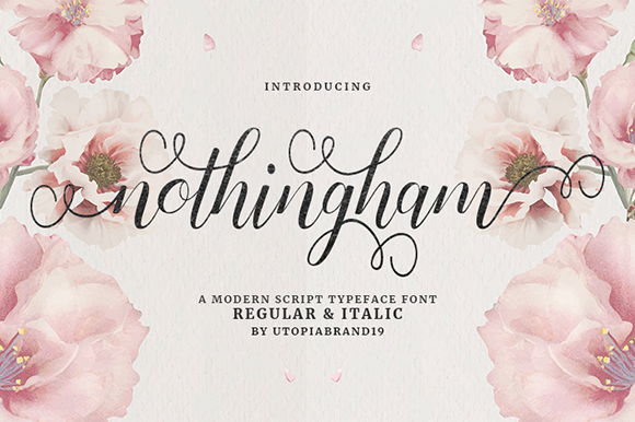 Nothingham Script: A Timeless Elegance in Modern Design