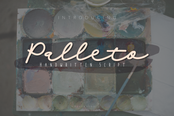 Palleto: A Script Font with Subtle Elegance