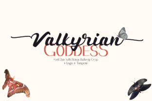 Valkyrian Goddess Duo: A Font Duo That Elevates Design and Creativity